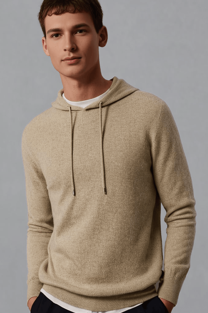 Dante - 100% Merinowolle Kapuzenpullover