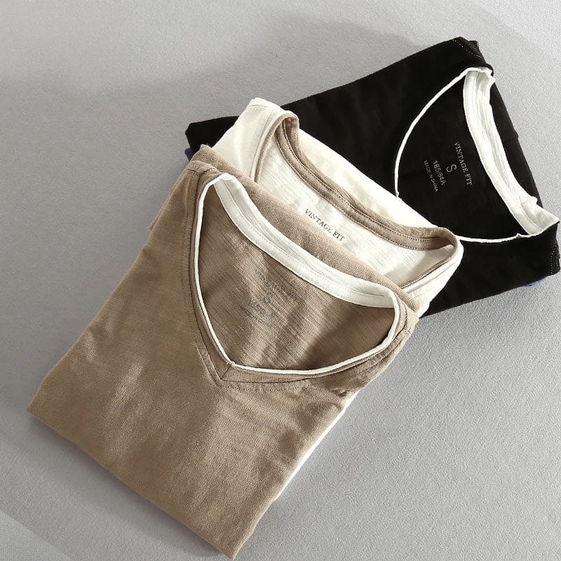 Andrew - Modern Langarmshirt aus Baumwolle