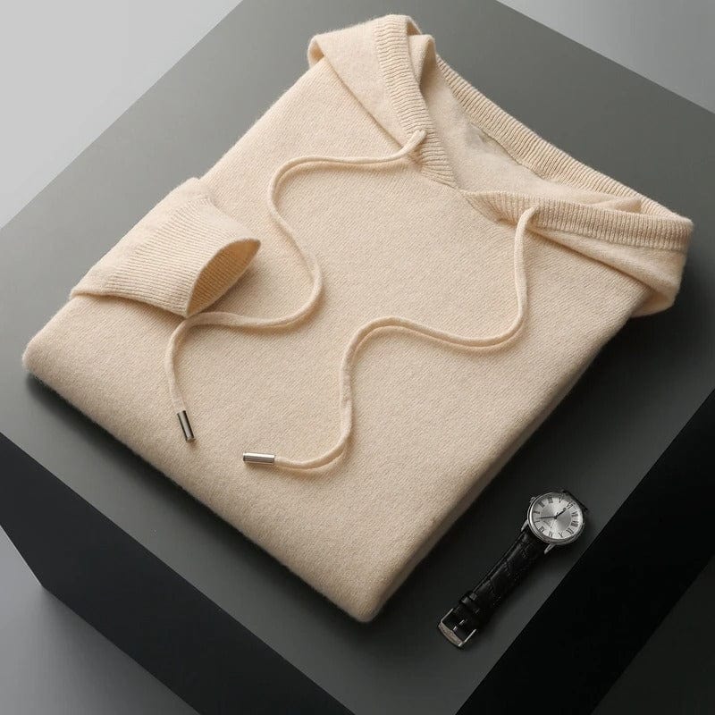 Dante - 100% Merinowolle Kapuzenpullover