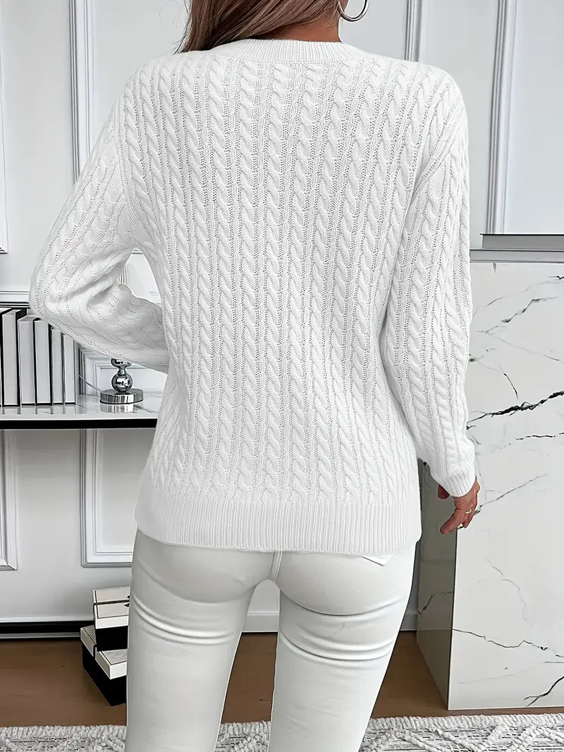 Florence - Zopfmusterpullover