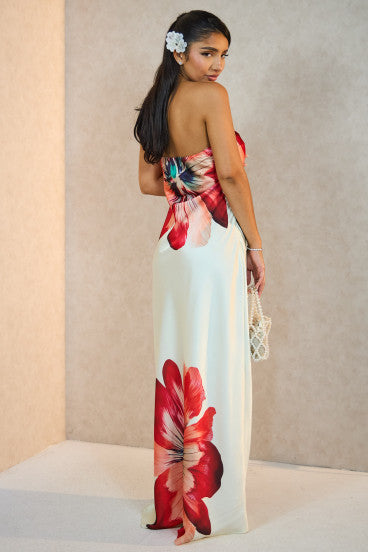 Saima™ | Trägerloses Sommerkleid