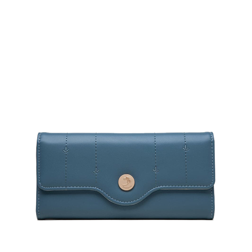 Ottilie – Elegantes Trifold Portemonnaie mit Münzfach