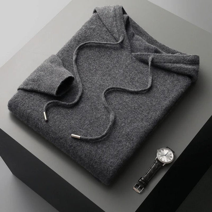 Dante - 100% Merinowolle Kapuzenpullover