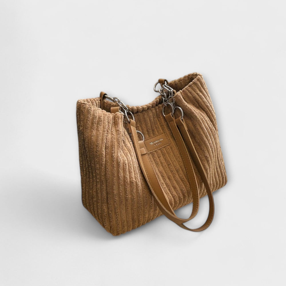 Nyxelle - Sanfte Kord-Schultertasche