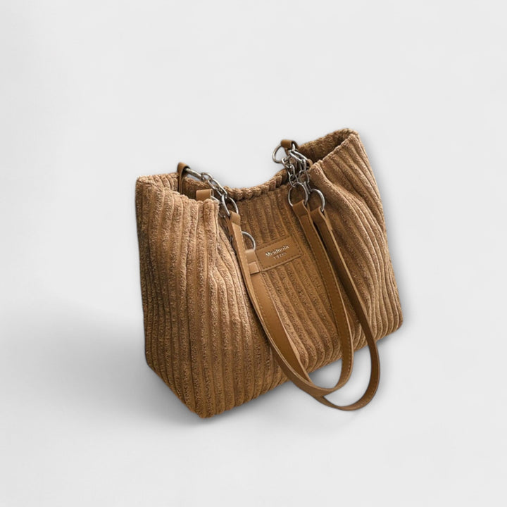 Nyxelle - Sanfte Kord-Schultertasche
