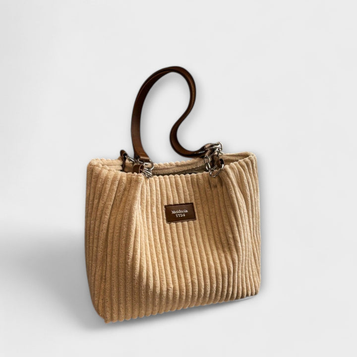 Nyxelle - Sanfte Kord-Schultertasche