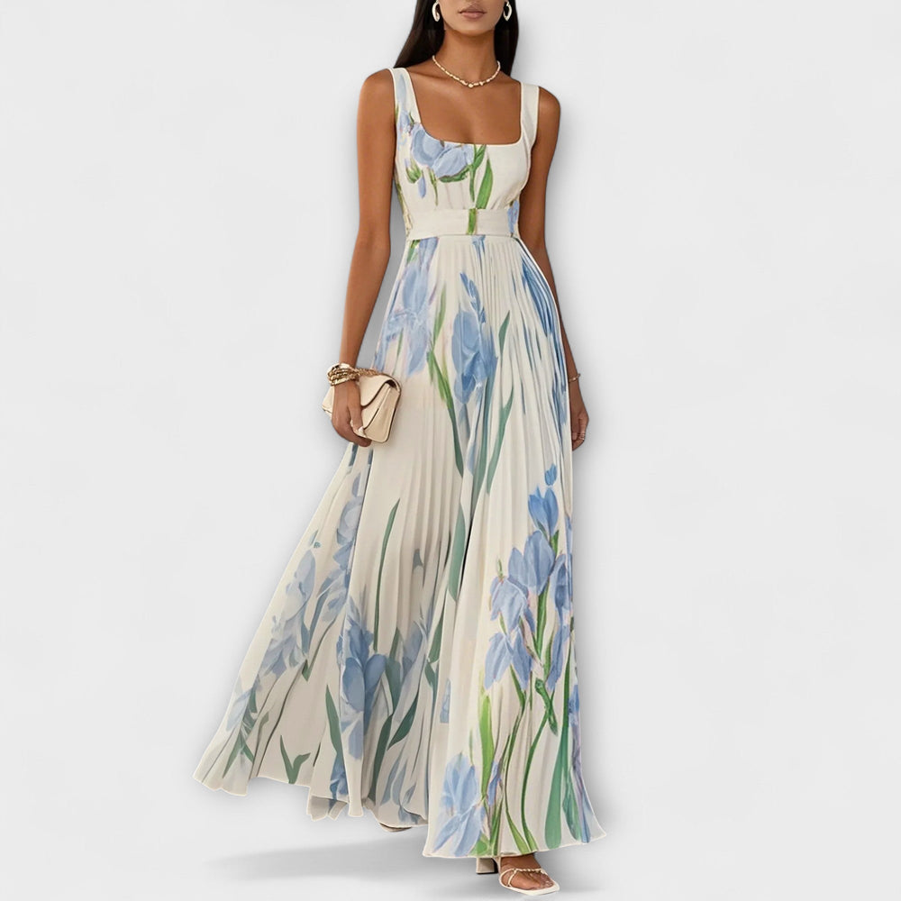 Hallie - Florales Maxikleid
