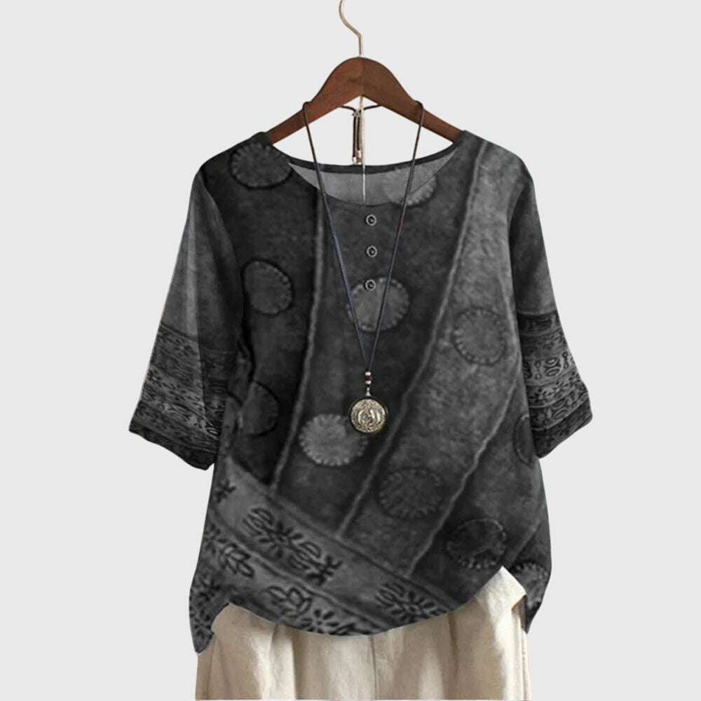 Valarie - Bunter Boho-Top