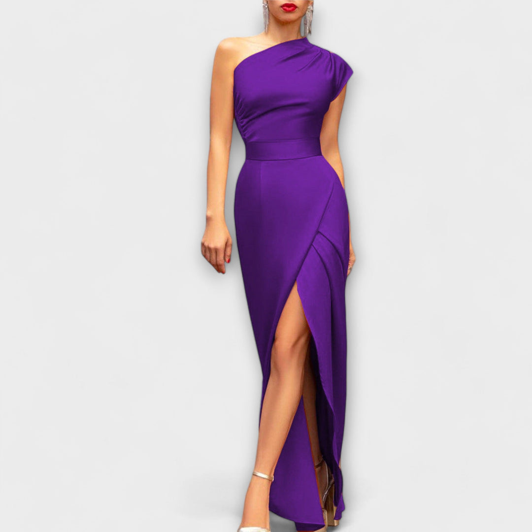 Axa - Elegantes asymmetrisches Abendkleid