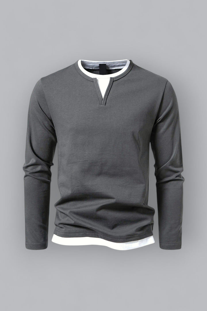 Caleb -Modern Langarm Shirt