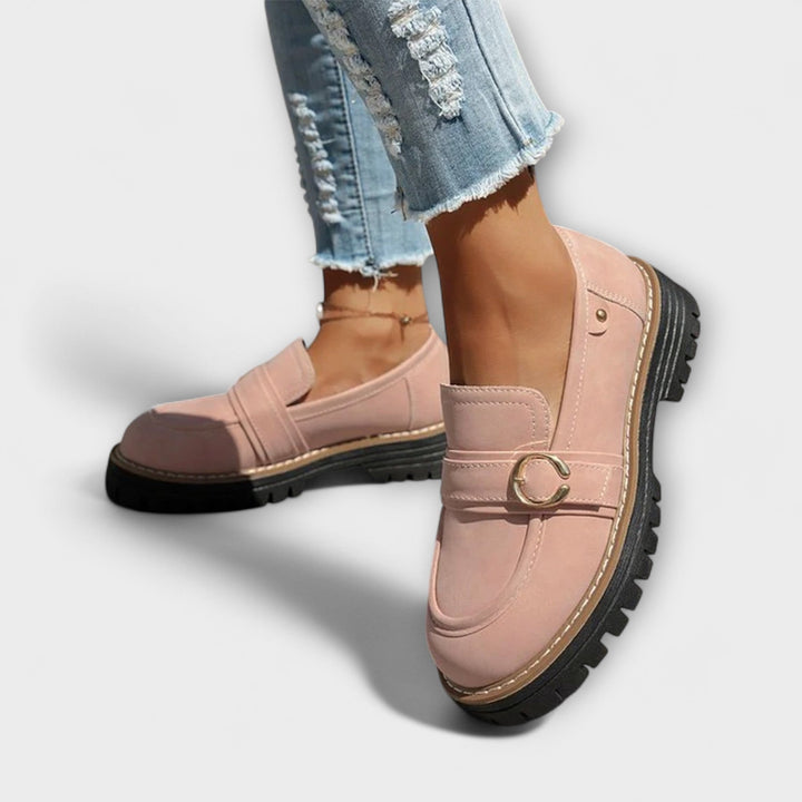 Lora – Casual Loafers mit runder Spitze