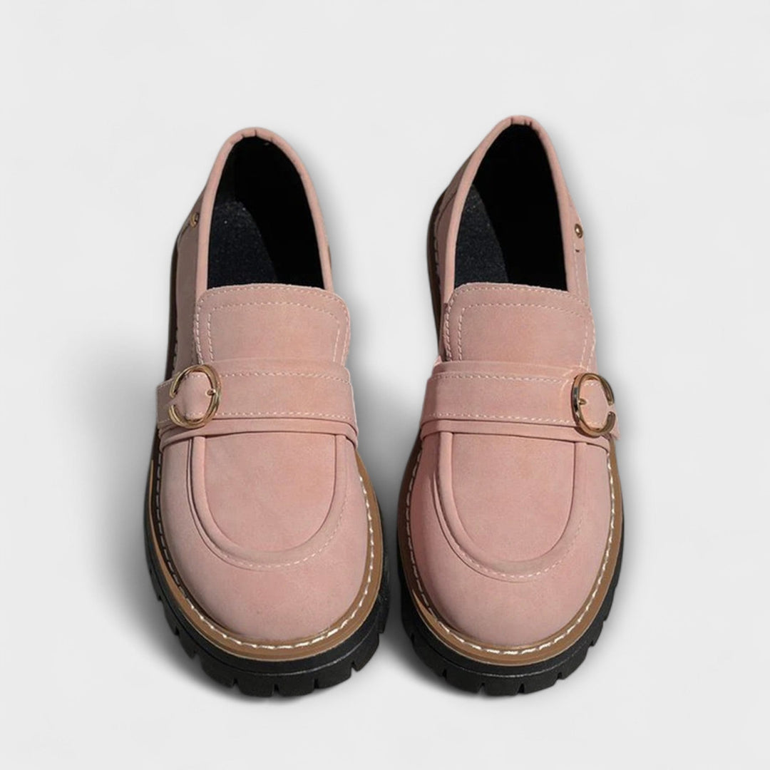 Lora – Casual Loafers mit runder Spitze