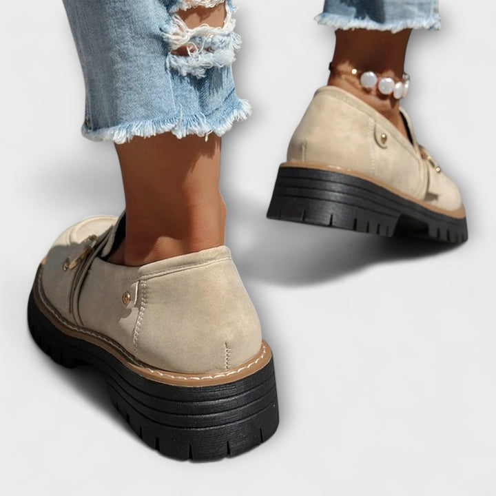 Lora – Casual Loafers mit runder Spitze