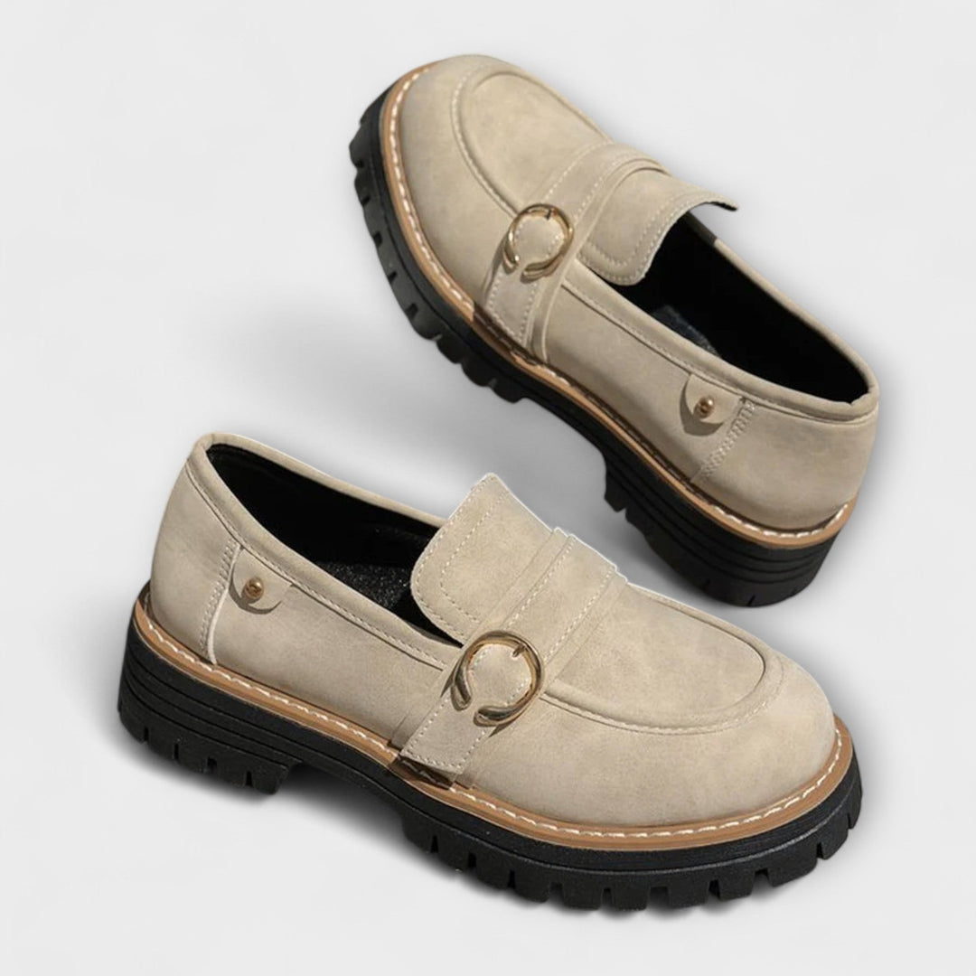 Lora – Casual Loafers mit runder Spitze