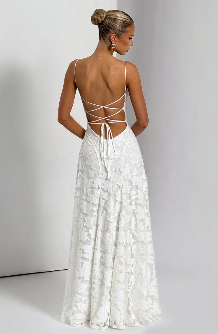 Hebe - Florales Maxikleid