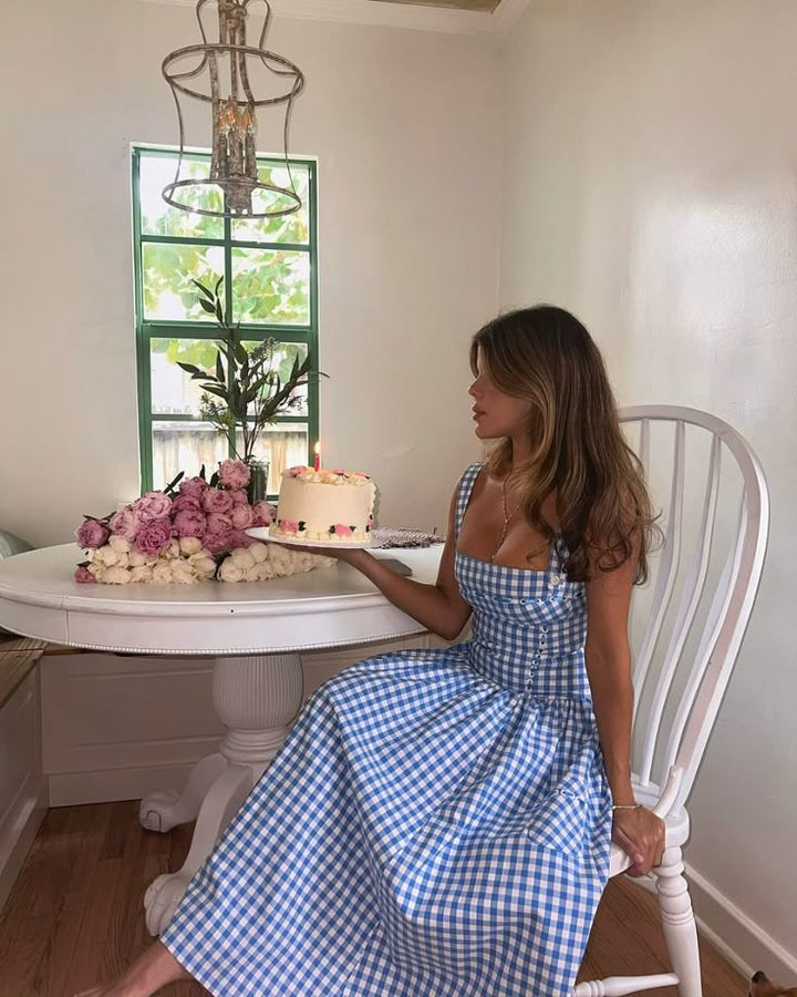 Ariana | Ärmelloses Midi-Sommerkleid