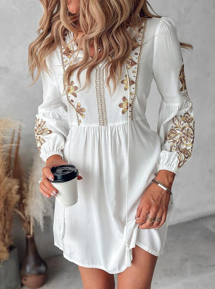Velissa - Damen Boho Kleid