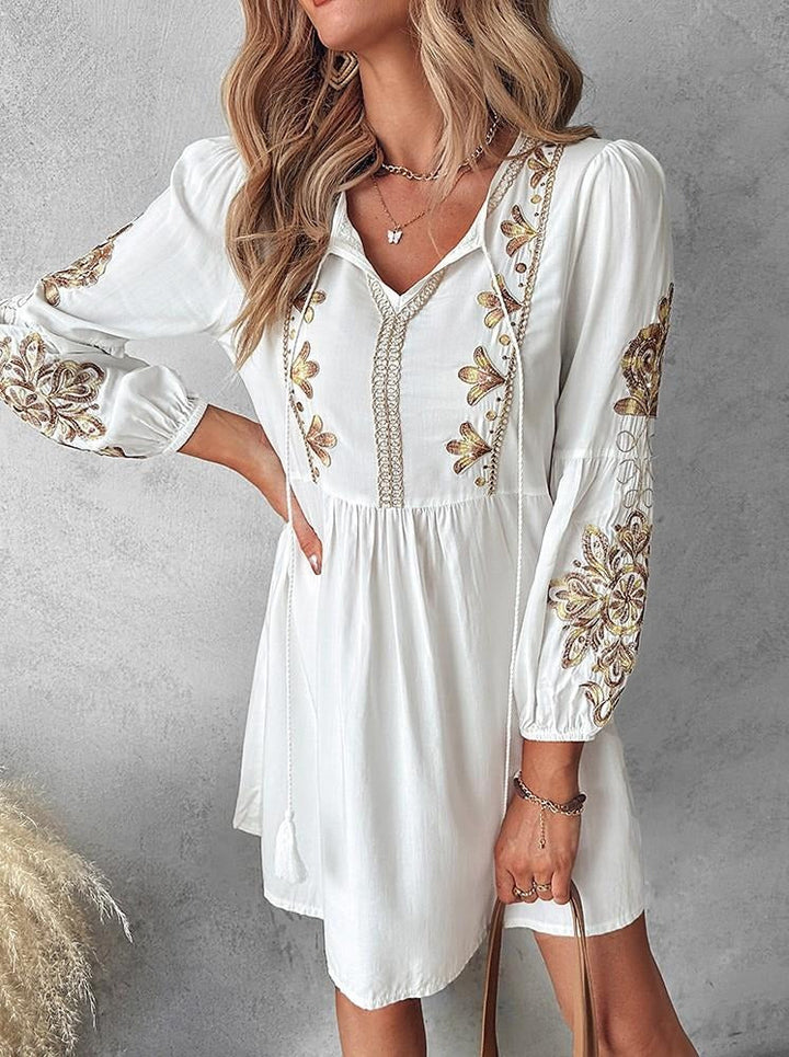 Velissa - Damen Boho Kleid