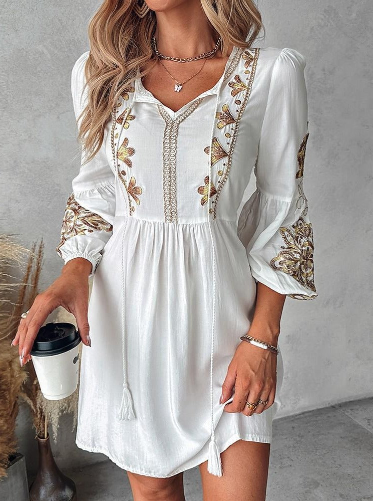 Velissa - Damen Boho Kleid