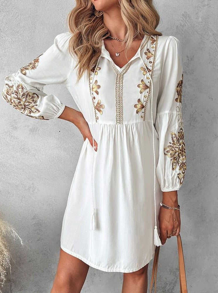 Velissa - Damen Boho Kleid
