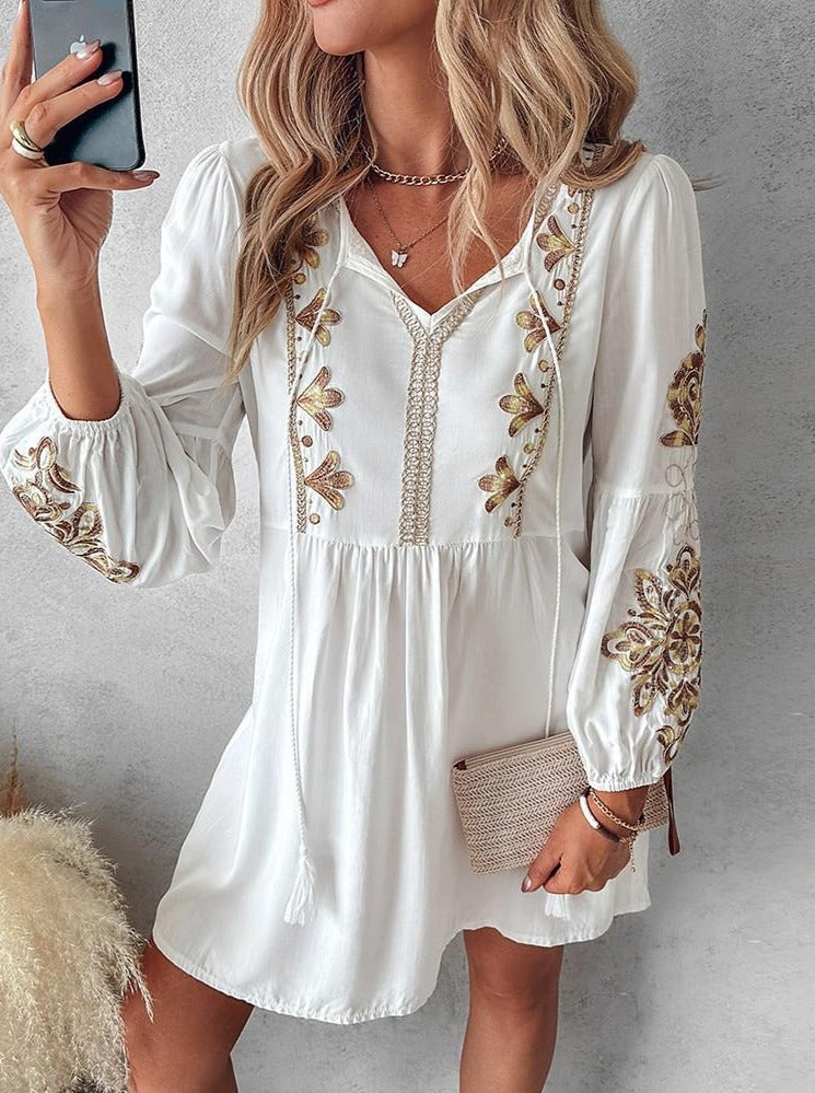 Velissa - Damen Boho Kleid