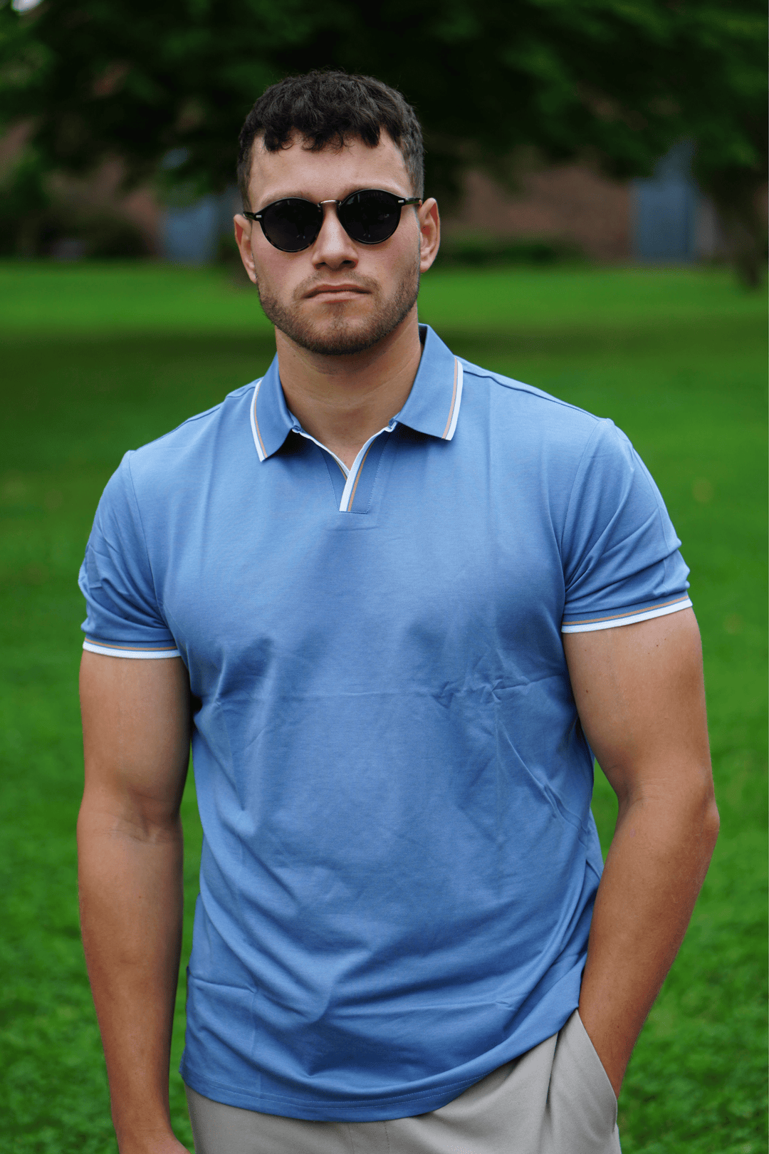 Jacob - Luxurious Silk Poloshirt