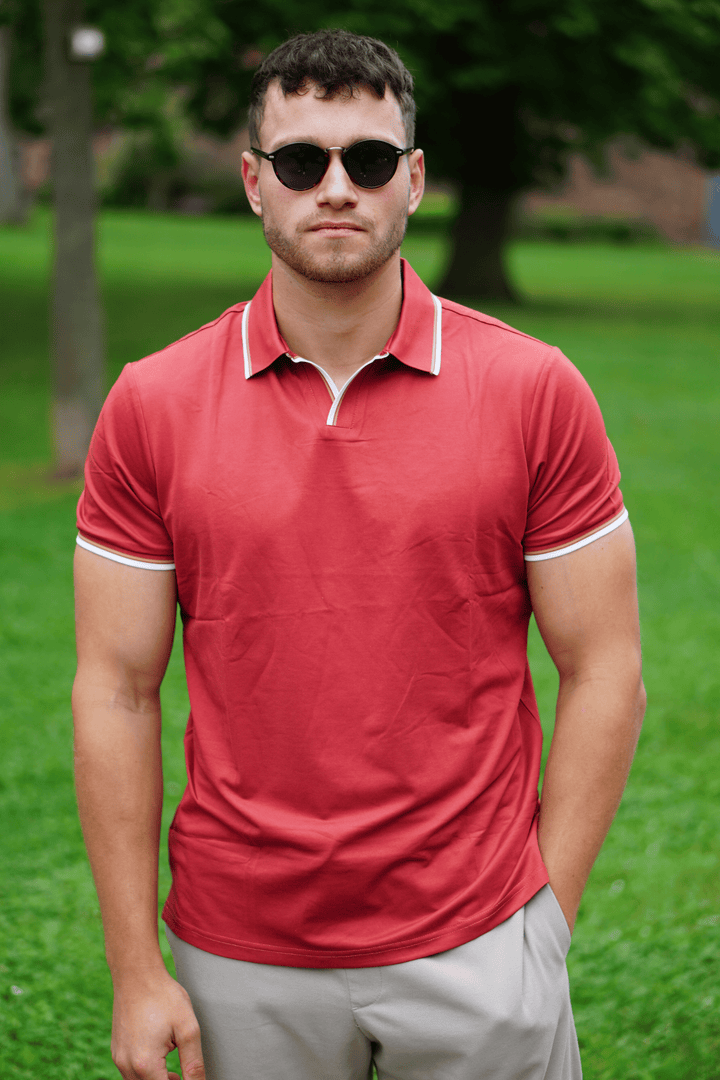 Jacob - Luxurious Silk Poloshirt