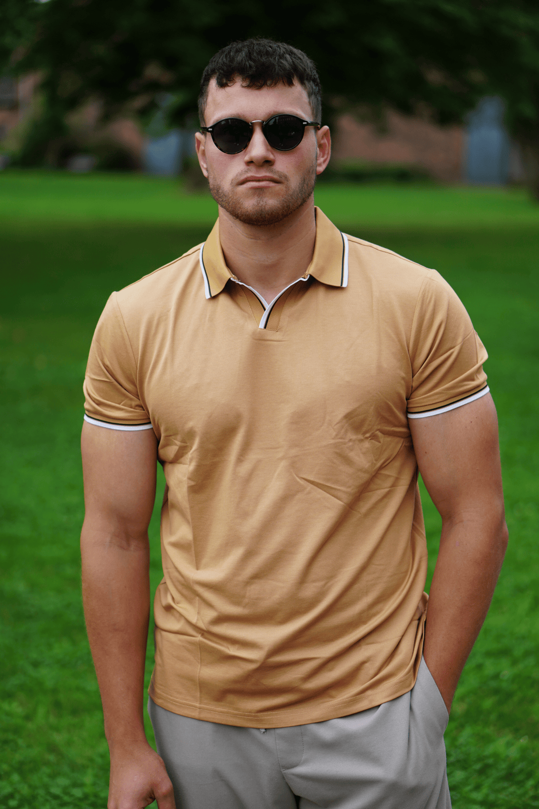 Jacob - Luxurious Silk Poloshirt