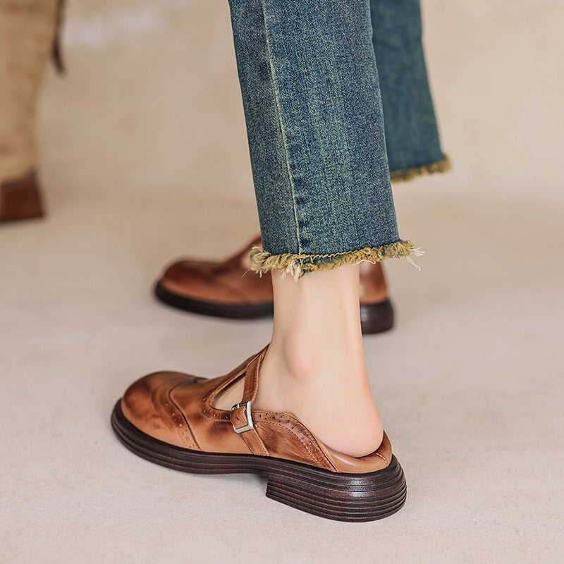 Risla - Mary Janes Cuir