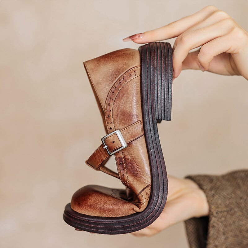 Risla - Mary Janes Cuir