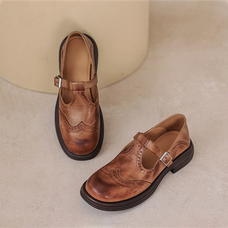 Risla - Mary Janes Cuir
