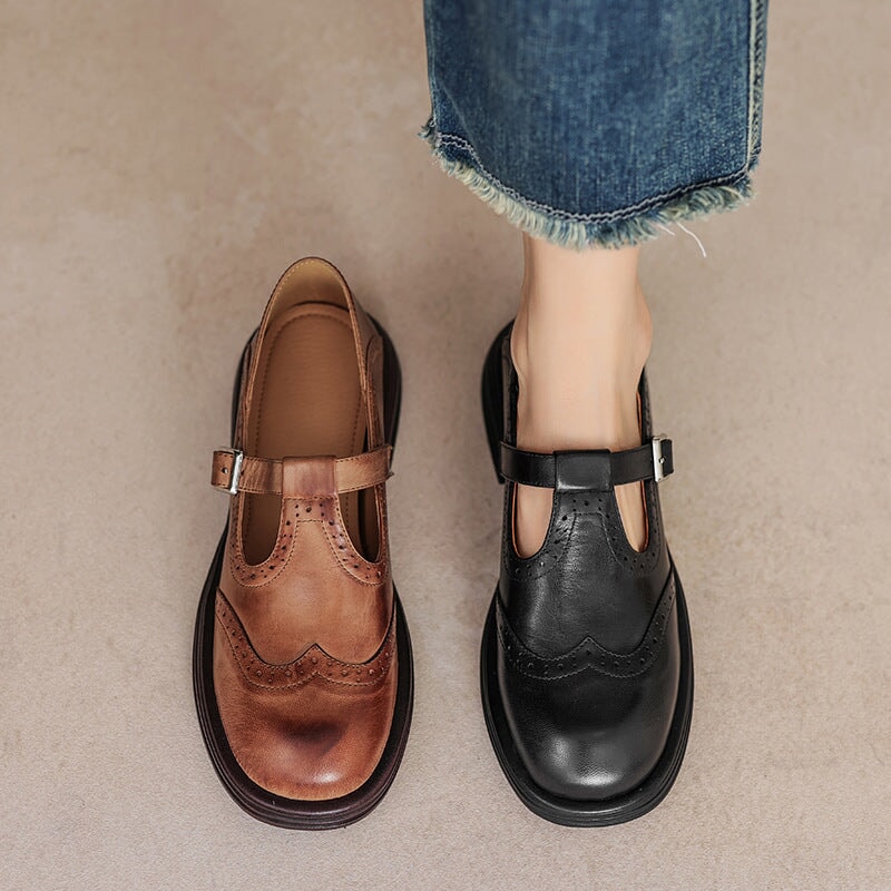 Risla - Mary Janes Cuir