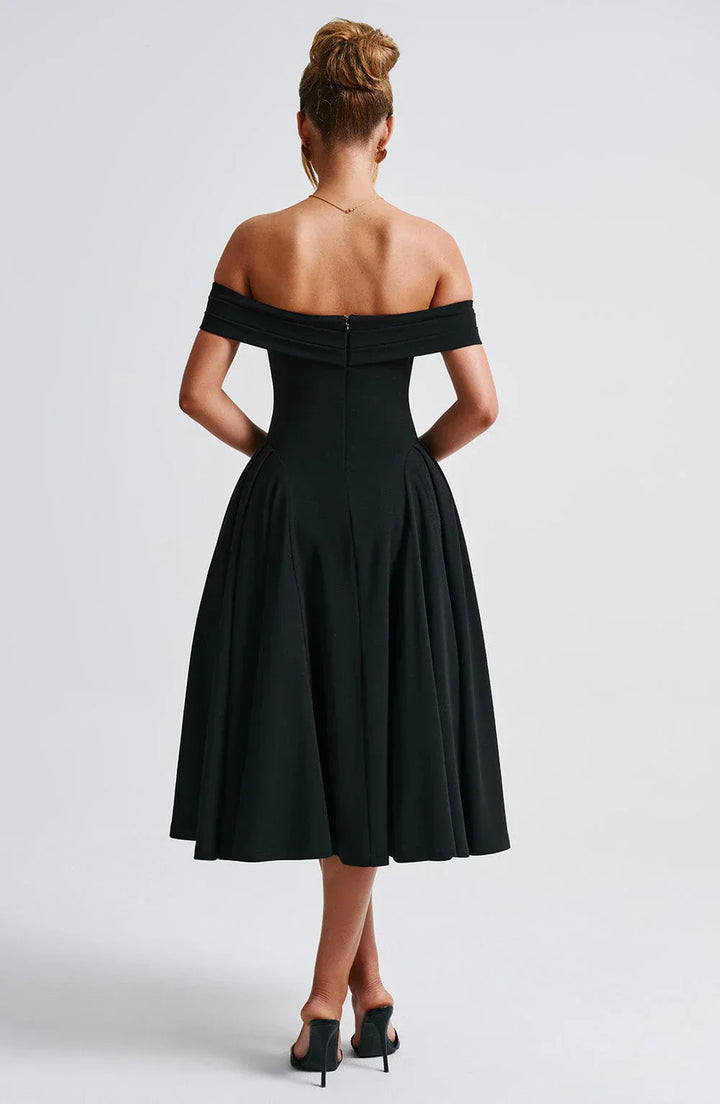 Nyx - Mühelos elegantes Midikleid