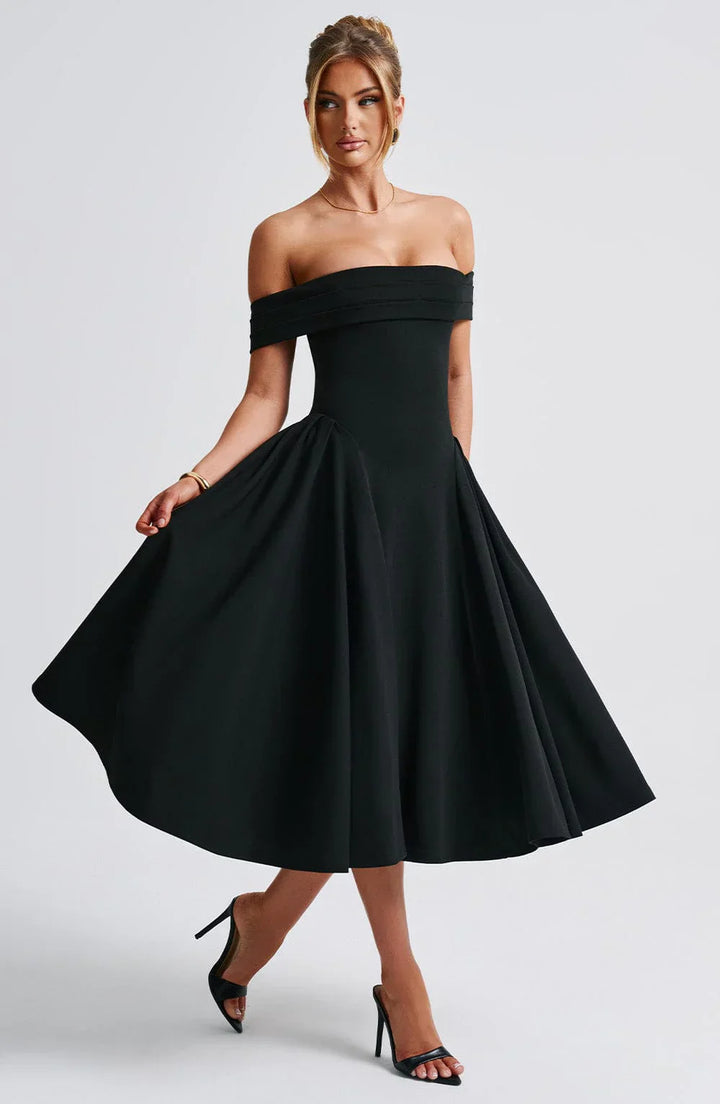 Nyx - Mühelos elegantes Midikleid