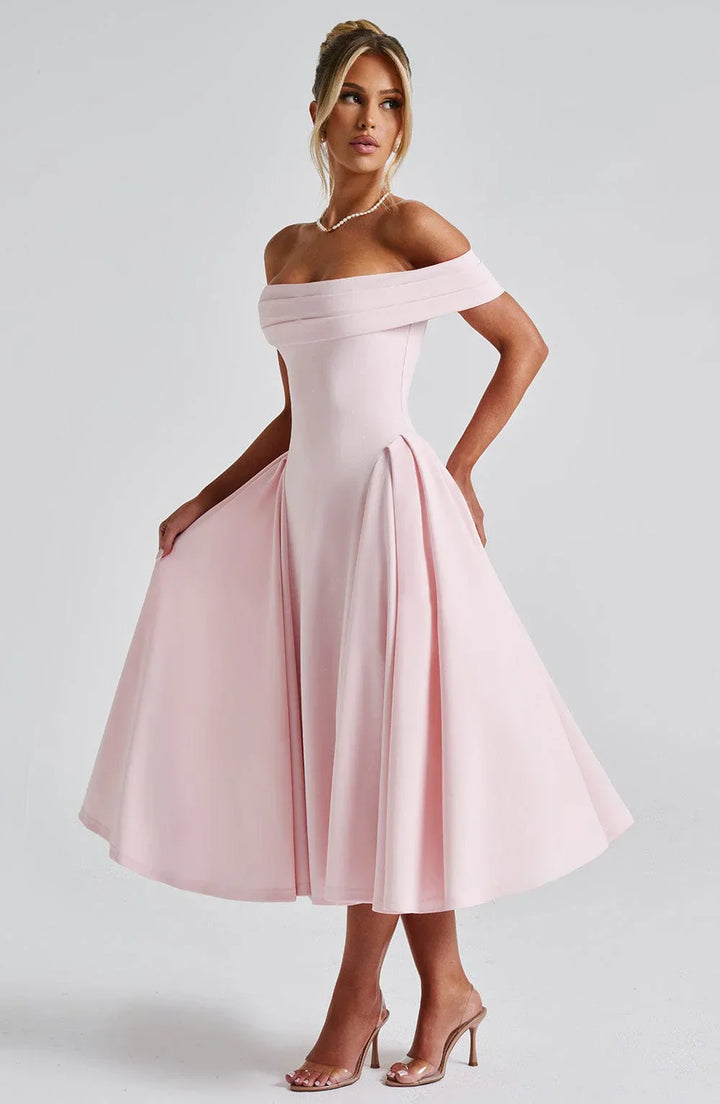 Nyx - Mühelos elegantes Midikleid