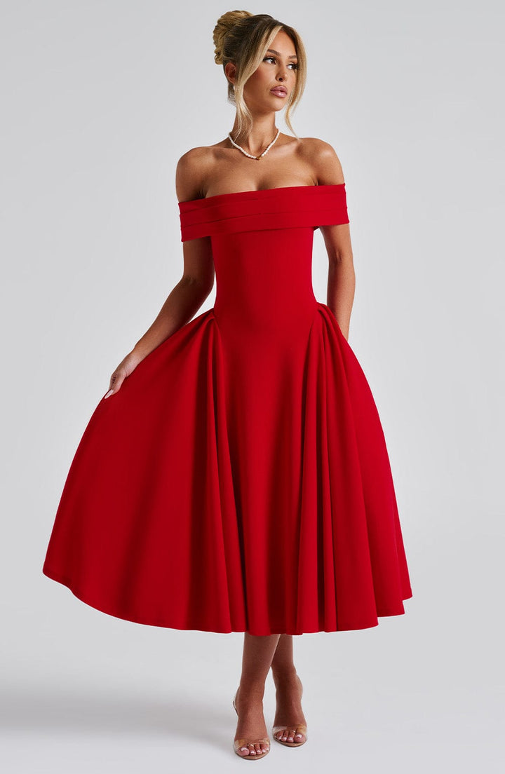 Nyx - Mühelos elegantes Midikleid