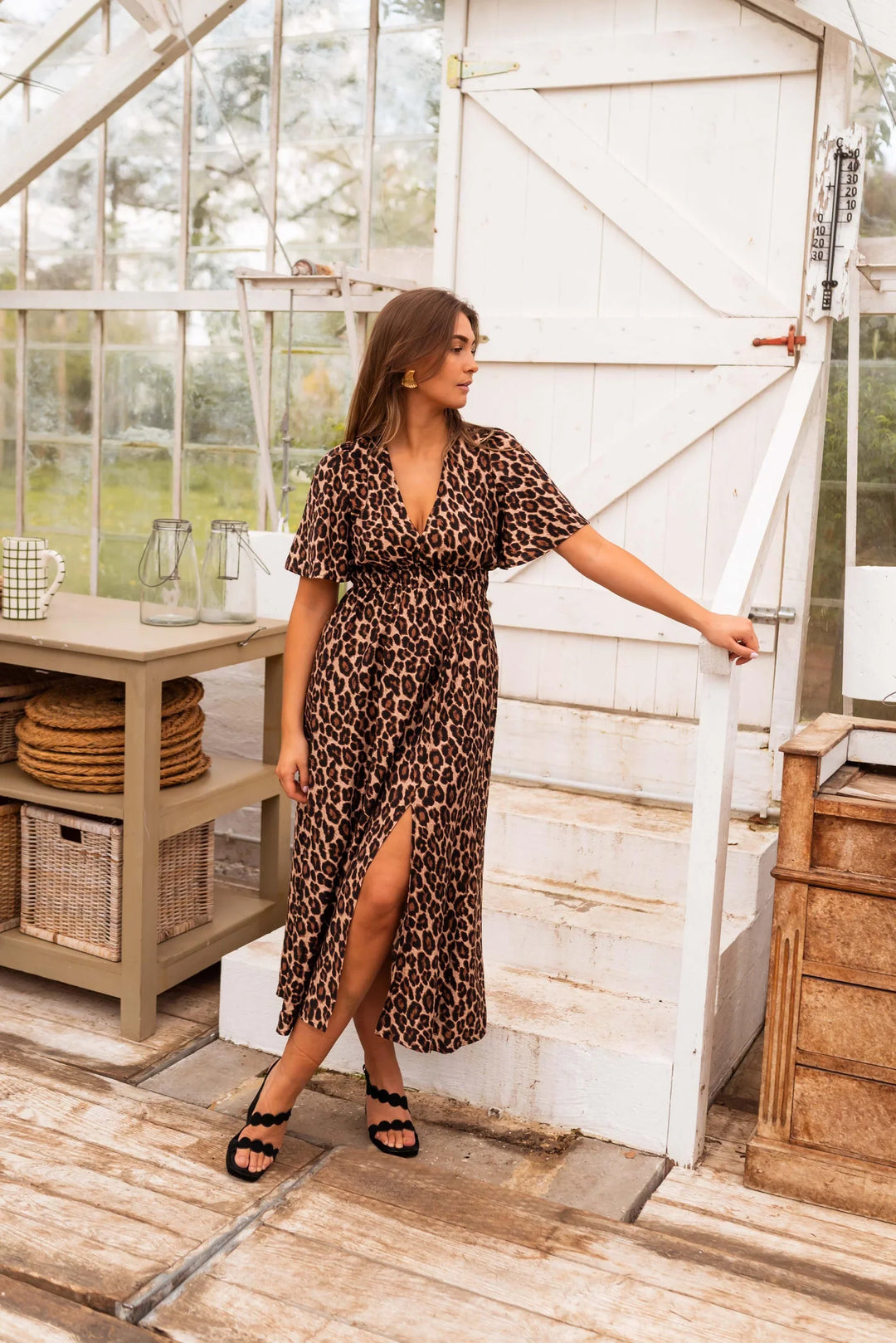 STELLA™ | DAS LEOPARDEN-MAXIKLEID