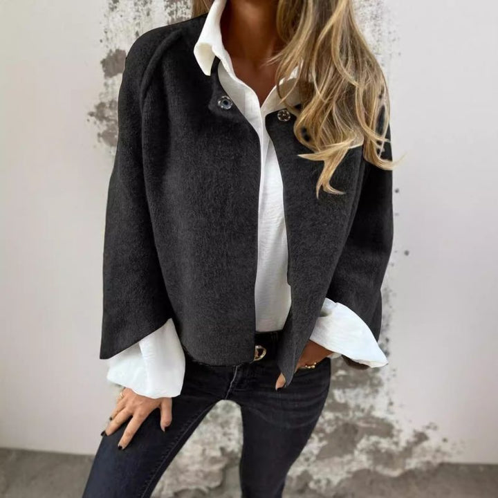 Cecila - Lockere Kaschmirjacke