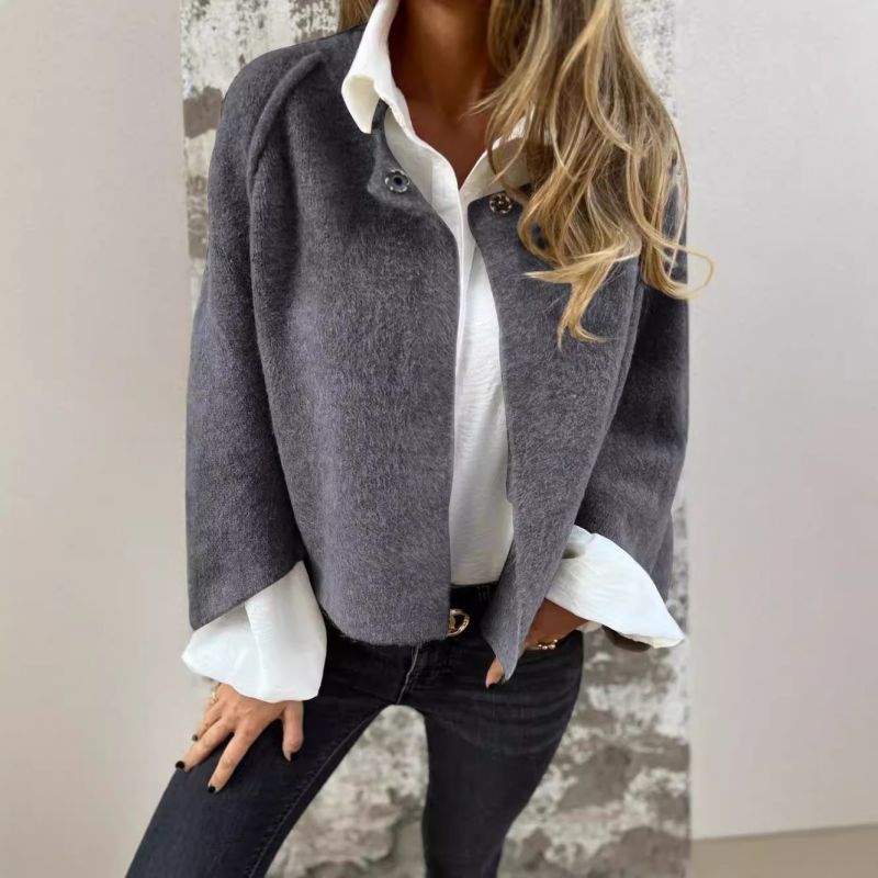 Cecila - Lockere Kaschmirjacke
