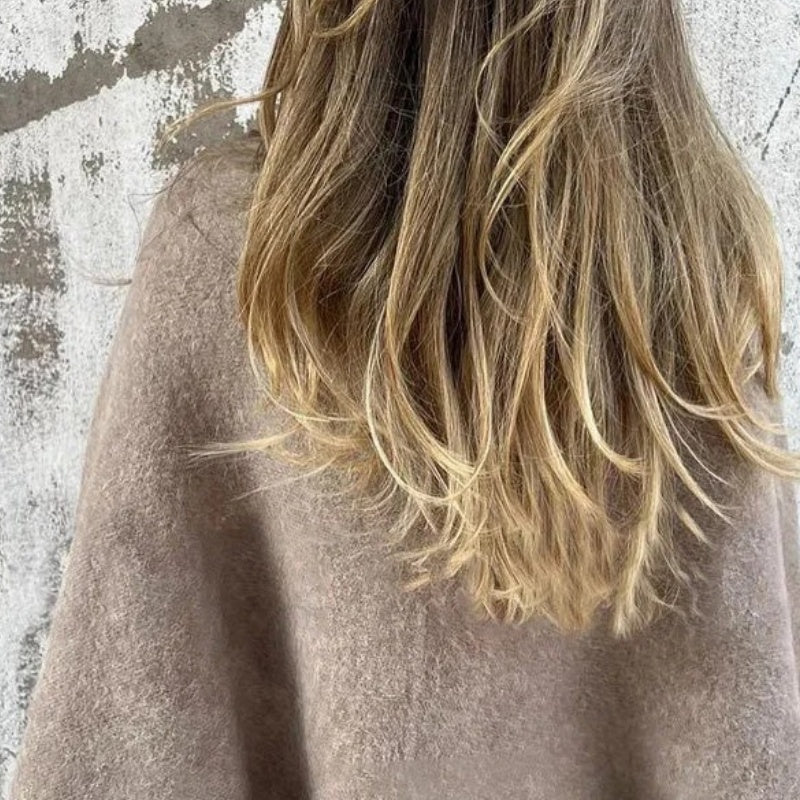 Cecila - Lockere Kaschmirjacke