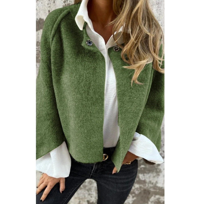 Cecila - Lockere Kaschmirjacke