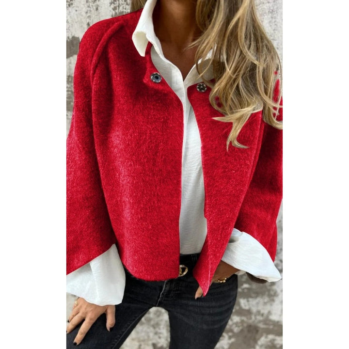 Cecila - Lockere Kaschmirjacke