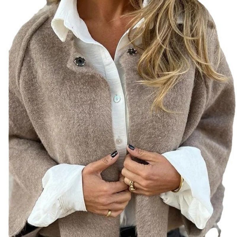 Cecila - Lockere Kaschmirjacke