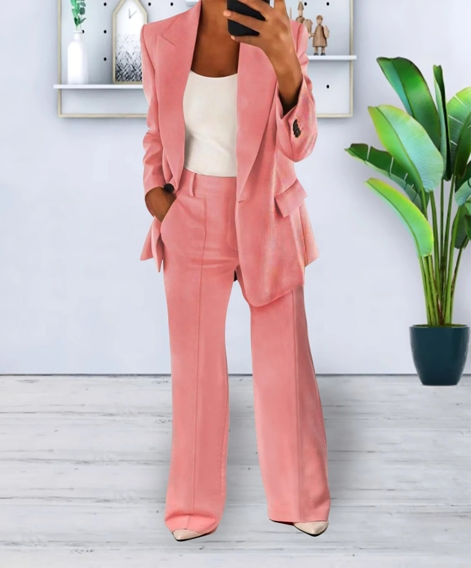 Elinna - Casual Kombi-Set Jacke
