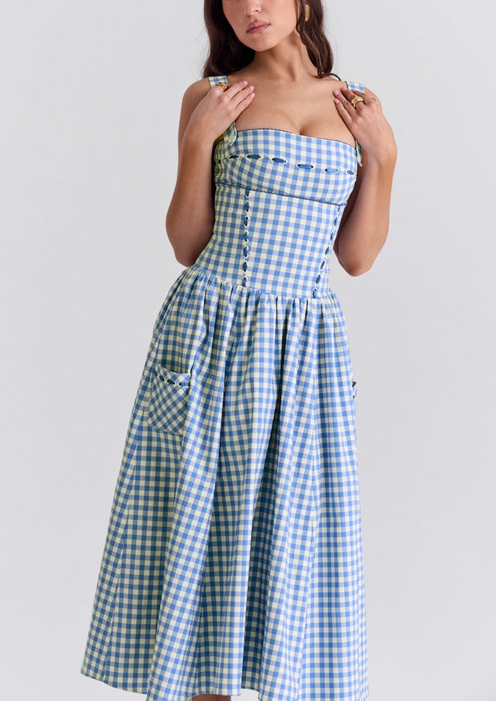 Ariana | Ärmelloses Midi-Sommerkleid