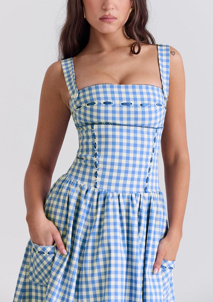 Ariana | Ärmelloses Midi-Sommerkleid