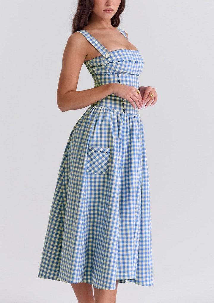Ariana | Ärmelloses Midi-Sommerkleid