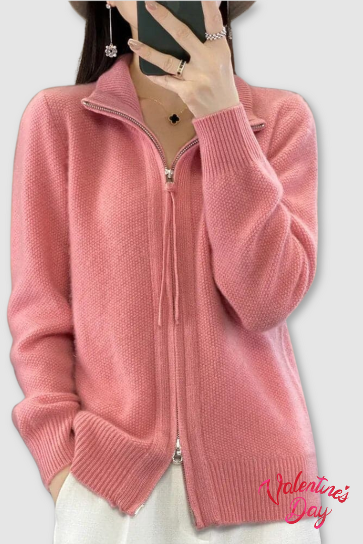 Brittany | Pullover mit Reißverschluss