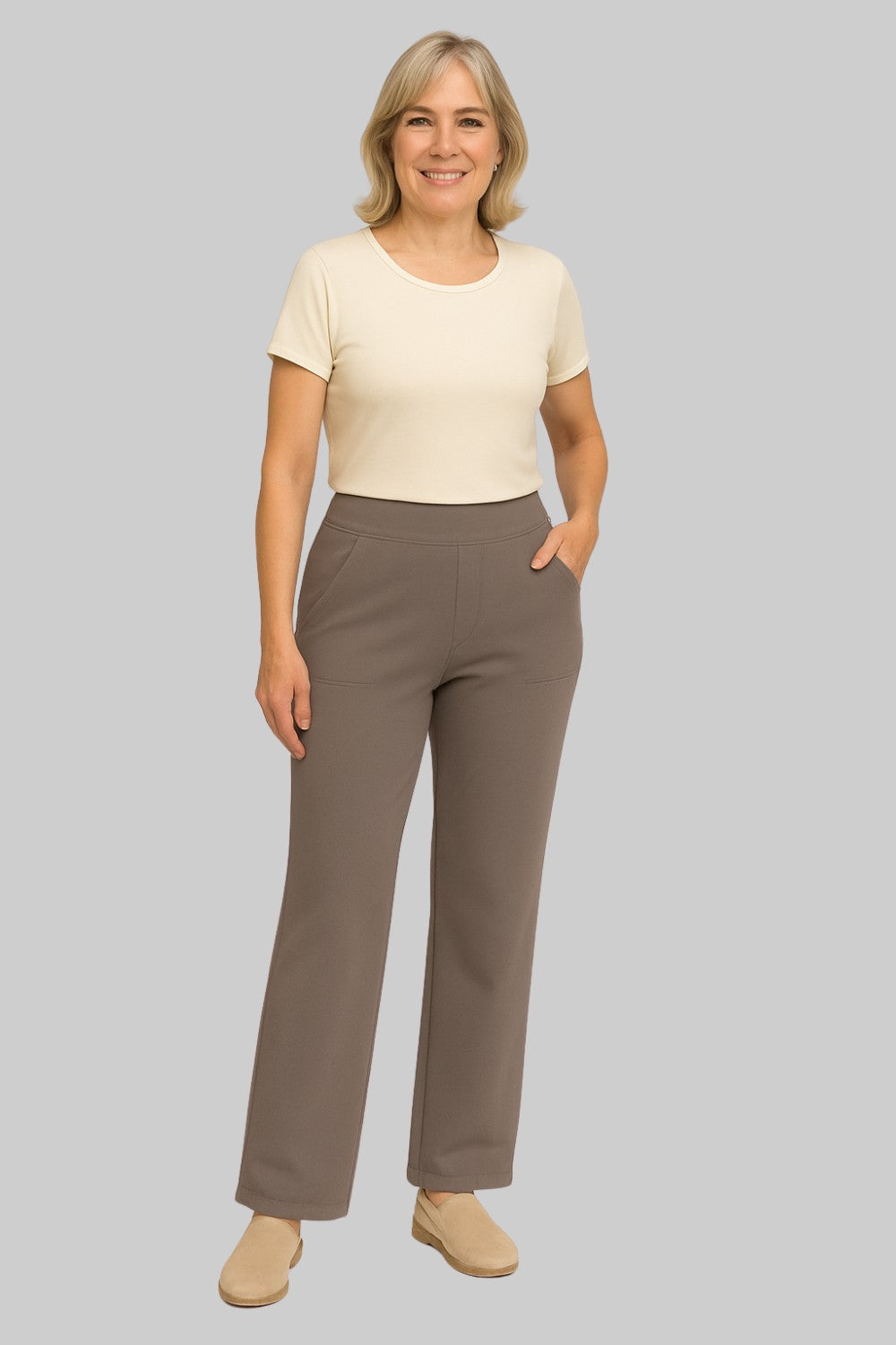 Gigi – Elegante Hose aus weichem Jersey
