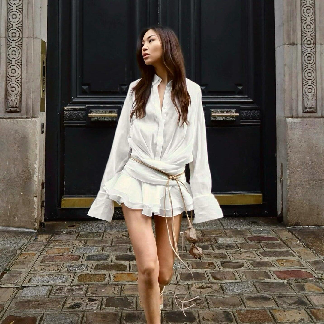 Brynlee | Plissiertes Minikleid